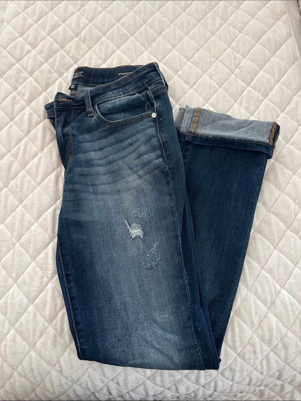 Judy Blue Dark Blue Straight Leg Jeans